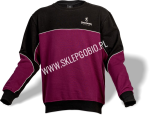 Bluza czarny/bordowy
